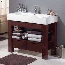 Get free shipping on qualified marble bathroom vanity tops or buy online pick up in store today in the bath department. Magick Woods Sonata 38 1 4 W X 18 D Mahogany Bathroom Vanity Cabinet At Menards