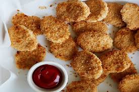 Bocconcini di pollo panati surgelati, prodotto dietetico senza glutine. Ricetta Dei Bocconcini Di Pollo Impanati Al Forno Con Panatura Senza Uova