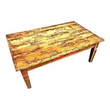 Rustic Lichtenberg Fractal Vintage Solid Oak Coffee Table In 2020 Solid Oak Coffee Table Oak Coffee Table Coffee Table
