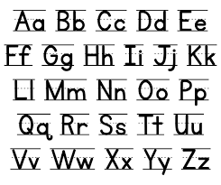 These are individual alphabet charts for students to color and keep as reference. 6 Best Printable Manuscript Alphabet Chart Printablee Com