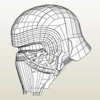 Star wars coloringes picture ideas printable top sheets your toddler will love to do 910×1024 for kids kylo ren free. Kylo Ren Helmet V2 Papercraftplaza