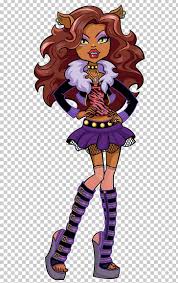 It can be done either with the help of pencils or felt pens and paints. Clawdeen Wolf Monster High Frankie Stein Doll Gray Wolf Png Clipart Art Cartoon Child Clawdeen Wolf