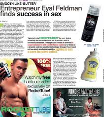 Boston's Night Timez Magazine features Eyal Feldman of Boy Butter