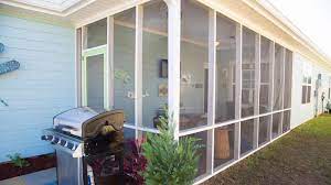 Enclosing An Existing Covered Porch With Screen Simply Requires You To Build A Stud Wall Or Walls Along Screened In Porch Diy Building A Porch Building A Patio
