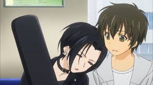 nana and banri golden time anime golden time anime