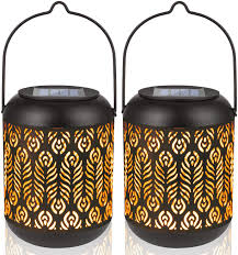 Grand Patio Solar Powered Decorative Table Lights Outdoor Weather Resistant Tabletop Lighting