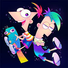 Phineas And Ferb By Modanspank Phineas And Ferb Cartoon Wallpaper Simpsons Drawings