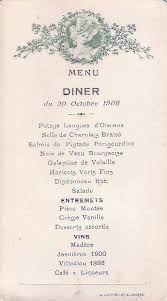 Myfairylily French Ephemera French Dinner Menu French Perfume Labels