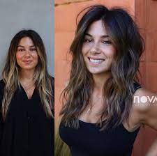 Hairtransformationbeforeandafter Long Hair Styles Brunette Hair Hairstyle