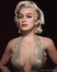 Marilyn Monroe, Sculpt by Bryan Soegondo,  https://www.artstation.com/soegondo, Software: Zbrush, Maya, Arnold, Mari,  Blender, R3DS Wrap,Marvelous Designer, Substance Painter, Follow us  @3dforsculpt, ...