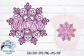 Download Nurse Mandala Svg Cut File 551860 Cut Files Design Bundles