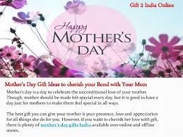 Send mother's day gifts to india same day & free shipping. Mother S Day Gift Ideas To Cherish Your Bond With Your Mom