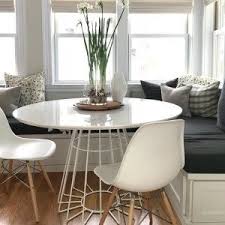 Compass Wire Base Dining Table Reviews Cb2 In 2020 Modern Dinning Table Circle Dining Table White Dining Table