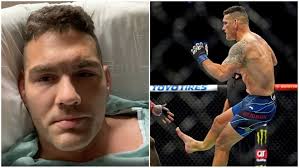Jun 19, 2021 · in the second round, the brazilian suffered a horrific leg break, which resulted in a tko victory for weidman. Ufc Weidman Gives Update After Horror Leg Break It S Going To Be Eight Weeks Before I Can Walk Again Marca