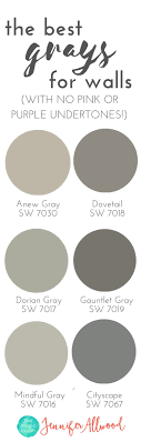 The right undertones of color in. The Best Gray Paint Colors For Walls With No Pink Or Purple Undertones Magic Brush J Paint Colors For Living Room Paint Colors For Home Wall Paint Colors