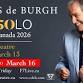 Chris de Burgh event in Oshawa, ON