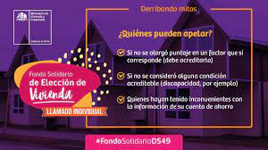 Para las personas que salieron seleccionadas, el serviu de cada región se pondrá en contacto para la entrega de certificados. Minvu Apelacion Resultados Ds49 Ya Esta Disponible El Facebook
