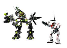 Bridge Walker Vs White Lightning 7713 Lego Exo Force Bauanleitungen Kundenservice Lego Com Lu