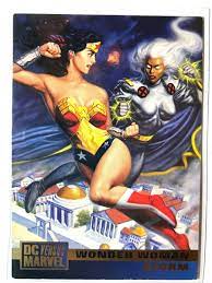 1995 DC vs Marvel Wonder Woman vs Storm #37 | eBay