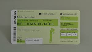 Maybe you would like to learn more about one of these? Einladungskarten Hochzeit Boarding Pass