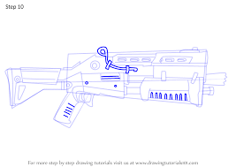 Fortnite coloring pages print and color com. Learn How To Draw Tactical Shotgun From Fortnite Fortnite Step By Step Drawing Tutorials