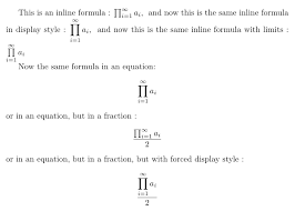 How To Get N 1 Under Product Character Prod Or Pi Tex Latex Stack Exchange