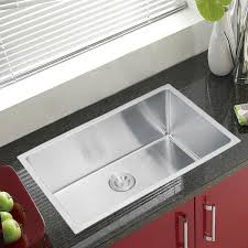 0 hole single bowl kitchen sink
