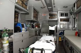 Set Design Interior Of Ambulance Look