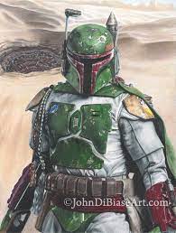 Full Color Drawing Print Of Boba Fett In Star Wars Sarlacc Etsy In 2021 Star Wars Background Star Wars Pictures Star Wars Geek