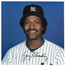 1983 Jerry Mumphrey NY YANKEES UNSIGNED 7-7/8 x 7-7/8 PICTURE ALBUM PHOTO  #4