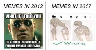Meme Evolution Internet Funny Old Memes Dankest Memes