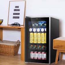 We carry a fantastic selection of refrigerators to fit into any space, décor, or budget, all from today's top fridge brands. 2 3 Cu Ft Beverage Refrigerator Cooler 85 Can Mini Drink Cooler Dispenser For Beer Or Wine Mini Fridge With Lcd Temperature Control For Office Bar Home Or Apartment Silver Edge Cyber Com