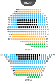 ambassador theatre seating plan find best seats for ghost