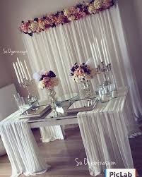 French Decor Engagement Design Table Engagement Design Table Designers Table Desk Layout Design Table Danish In 2020 Wedding Table Wedding Wedding Decorations