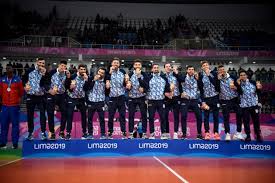 Volleyball was invented in 1895 by william g. Worldofvolley Argentina Defend Men S Volleyball Title In Pan American Games