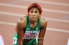 Jun 06, 2021 · de nigeriaanse okagbare blessing finishte als tweede in 11,02. Tokyo Olympics Okagbare Nwokocha Qualify For Women S 100 Metres Semi Finals