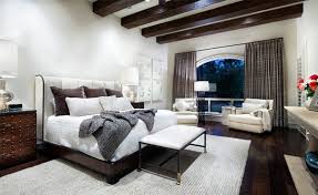 On the inside of the plan, you will find a large great room that features a vaulted ceiling and exposed beams. Exposed Roof Beams In 15 Bedroom Designs Home Design Lover