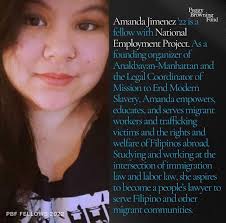 H/t to @peggybfund for sharing this spotlight featuring six @cunylaw  student fellows! Xhoana Ahmeti '23, Amanda Jimenez '23, Nicolette Moore  '24, Liz Pudel '23, Heather Ramirez '23, and Hugh Schlesinger '23 will