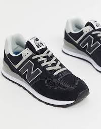 Amazon's choice for new balance 574 black +6. New Balance 574 Schwarze Sneaker Aus Wildleder Asos
