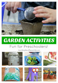 Get The Preschoolers In Touch With Nature With These Fun And Easy Garden Activities Indoors And Outdoors Preschool Garden Gardening For Kids Garden Activities