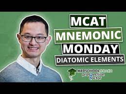 Bromine, iodine, nitrogen, chlorine, hydrogen, oxygen, and fluorine. Mcat Mnemonics Diatomic Elements Prospective Doctor