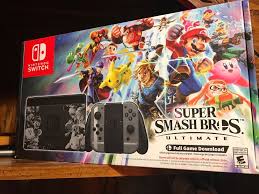 Nintendo Switch Super Smash Bros Ultimate Limited Edition Console Game Bundle Nintendoswitch Nintendo Switch Nintendo Switch Super Smash Bros Smash Bros