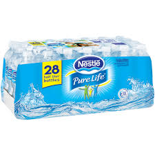 Nestle pure life purified water, 16.9 fl oz. Nestle Pure Life Purified Water 16 9 Ounce Plastic Bottles Pack Of 28 Spring Water D Agostino