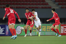 Surreal North V South Korea Football Match Like War