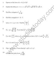 Solving graphically two variable systems of inequalities worksheets this systems of equations worksheet will produce problems for solving two variable systems of this systems of equations worksheet is a good resource for students in the 9th grade, 10th grade, 11th grade, and 12th grade. Cbse Class 11 Complex Numbers And Quadratic Equation Worksheet B