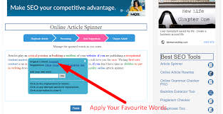 How To Spin Article Online Step 5 Creating A Business Money Blogging Online