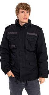It is available in black. Brandit M65 Giant Jacke Kaufen Louis Motorrad Bekleidung Und Technik