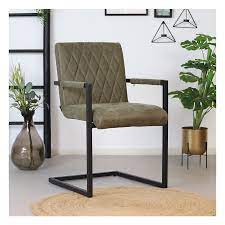 Leisuremod wesley modern leather dining chair with metal legs (olive green) overstock $ 149.99. Leather Dining Chair Diamond Olive Green Shipped Within 24 Hours Furnwise