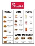3 pdf files each pdf contains: Menu Math Mcdonalds Worksheets Teaching Resources Tpt