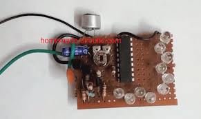 vibration meter circuit for detecting